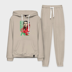 Мужской костюм хлопок с толстовкой Ronaldo