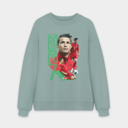 Мужской свитшот oversize без начеса хлопок Ronaldo