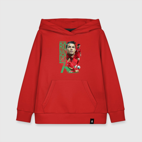 Детская толстовка хлопок Ronaldo, цвет красный
