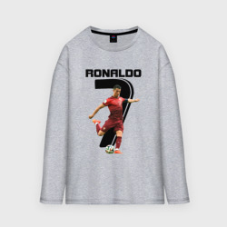 Мужской лонгслив oversize хлопок Ronaldo