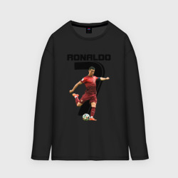 Женский лонгслив oversize хлопок Ronaldo