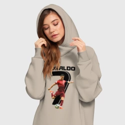 Платье-худи хлопок Ronaldo - фото 2