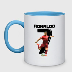 Кружка двухцветная Ronaldo