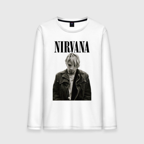 Мужской лонгслив хлопок Nirvana t-shirt