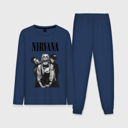 Мужская пижама с лонгсливом хлопок Nirvana Group