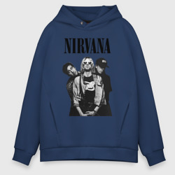 Мужское худи Oversize хлопок Nirvana Group