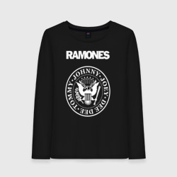 Женский лонгслив хлопок Ramones