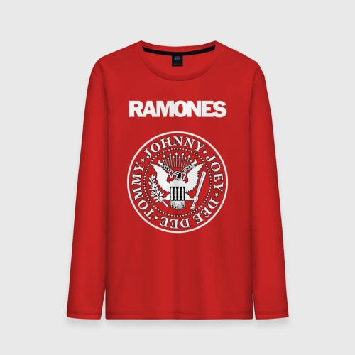 Мужской лонгслив хлопок Ramones
