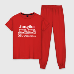 Женская пижама хлопок Junglist Movement