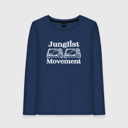 Женский лонгслив хлопок Junglist Movement