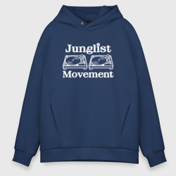 Мужское худи Oversize хлопок Junglist Movement