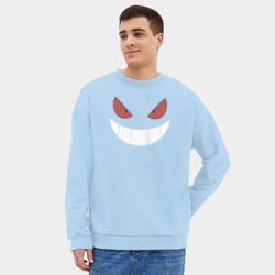 Мужской свитшот oversize без начеса хлопок Gangar - фото 2