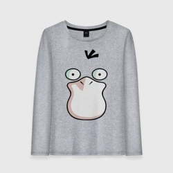 Женский лонгслив хлопок Psyduck