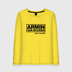 Женский лонгслив хлопок Armin van Buuren