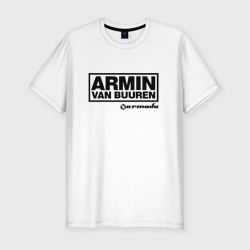 Мужская футболка хлопок Slim Armin van Buuren