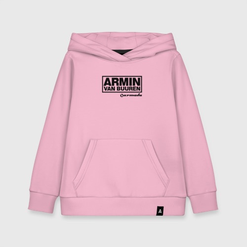 Детская толстовка хлопок Armin van Buuren, цвет светло-розовый