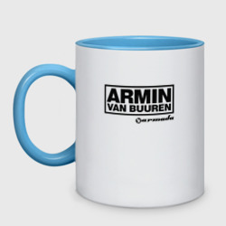 Кружка двухцветная Armin van Buuren