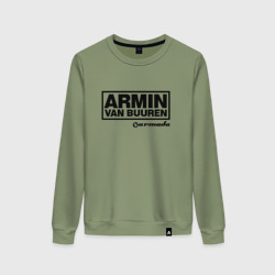 Женский свитшот хлопок Armin van Buuren