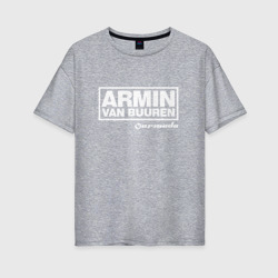Женская футболка хлопок Oversize Armin van Buuren