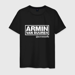 Armin van Buuren – Мужская футболка хлопок с принтом купить со скидкой в -20%