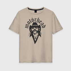 Женская футболка хлопок Oversize Motorhead