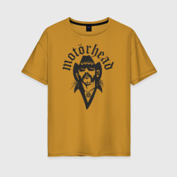 Женская футболка хлопок Oversize Motorhead