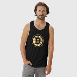 Мужская майка хлопок Boston Bruins - фото 2