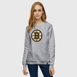 Женский свитшот хлопок Boston Bruins - фото 2