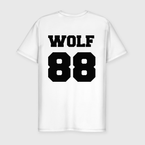 Мужская футболка хлопок Slim EXO Wolf - фото 2