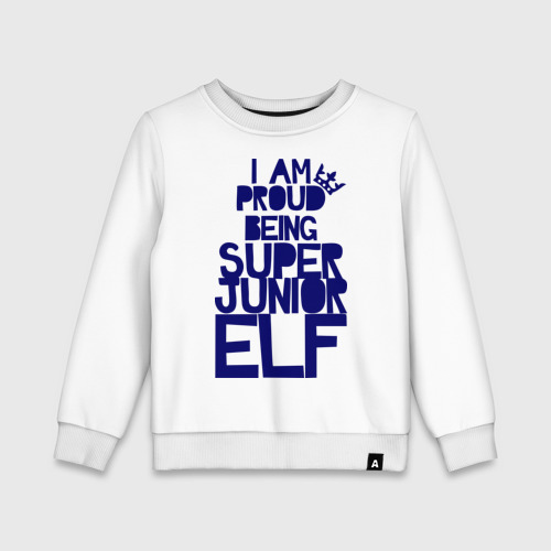 Детский свитшот хлопок Superjunior elf