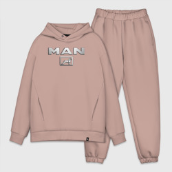 Мужской костюм oversize хлопок MAN