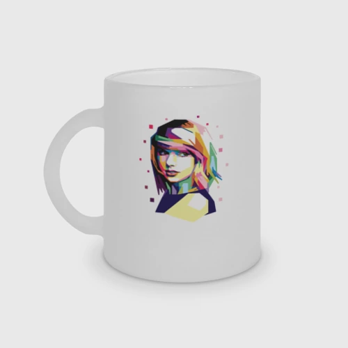 Кружка матовая стеклянная Taylor Swift