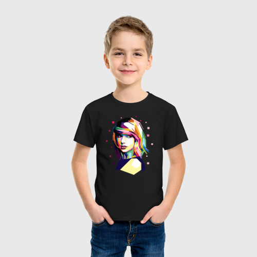 Детская футболка хлопок Taylor Swift, цвет черный - фото 3