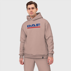 Мужской костюм oversize хлопок DAF - фото 2