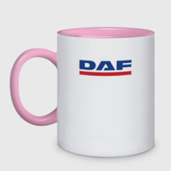 Кружка двухцветная DAF