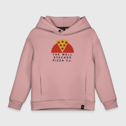 Детское худи Oversize хлопок The Well Stacked Pizza
