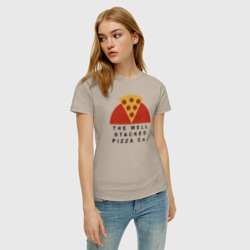 Женская футболка хлопок The Well Stacked Pizza - фото 2