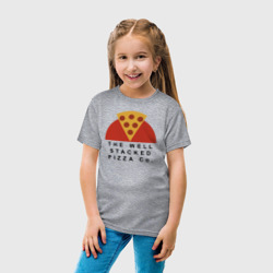 Детская футболка хлопок The Well Stacked Pizza - фото 2