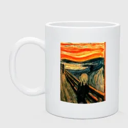 Кружка керамическая Крик