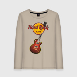 Женский лонгслив хлопок Hard Rock cafe