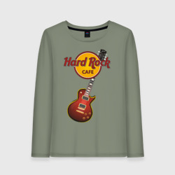 Женский лонгслив хлопок Hard Rock cafe