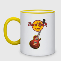 Кружка двухцветная Hard Rock cafe