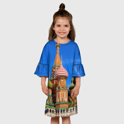 Детское платье 3D Храм Василия Блаженного - фото 2