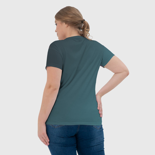 Женская футболка 3D Silencerk, цвет 3D печать - фото 7