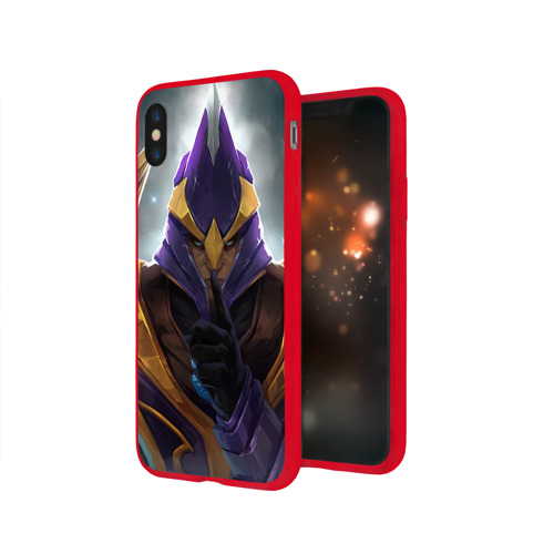 Чехол для Apple iPhone X силиконовый глянцевый Silencer Фото 01 Чехол для Apple iPhone X силиконовый глянцевый Silencer Фото 01