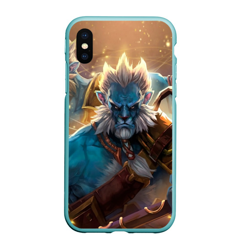 Чехол для iPhone XS Max матовый Phantom Lancer, цвет мятный