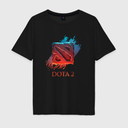 Мужская футболка хлопок Oversize Dota 2