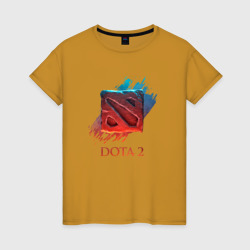 Женская футболка хлопок Dota 2