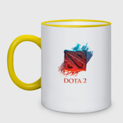 Кружка двухцветная Dota 2