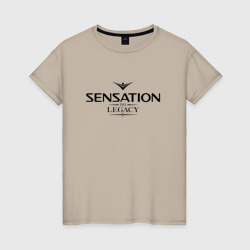 Женская футболка хлопок Sensation The Legacy